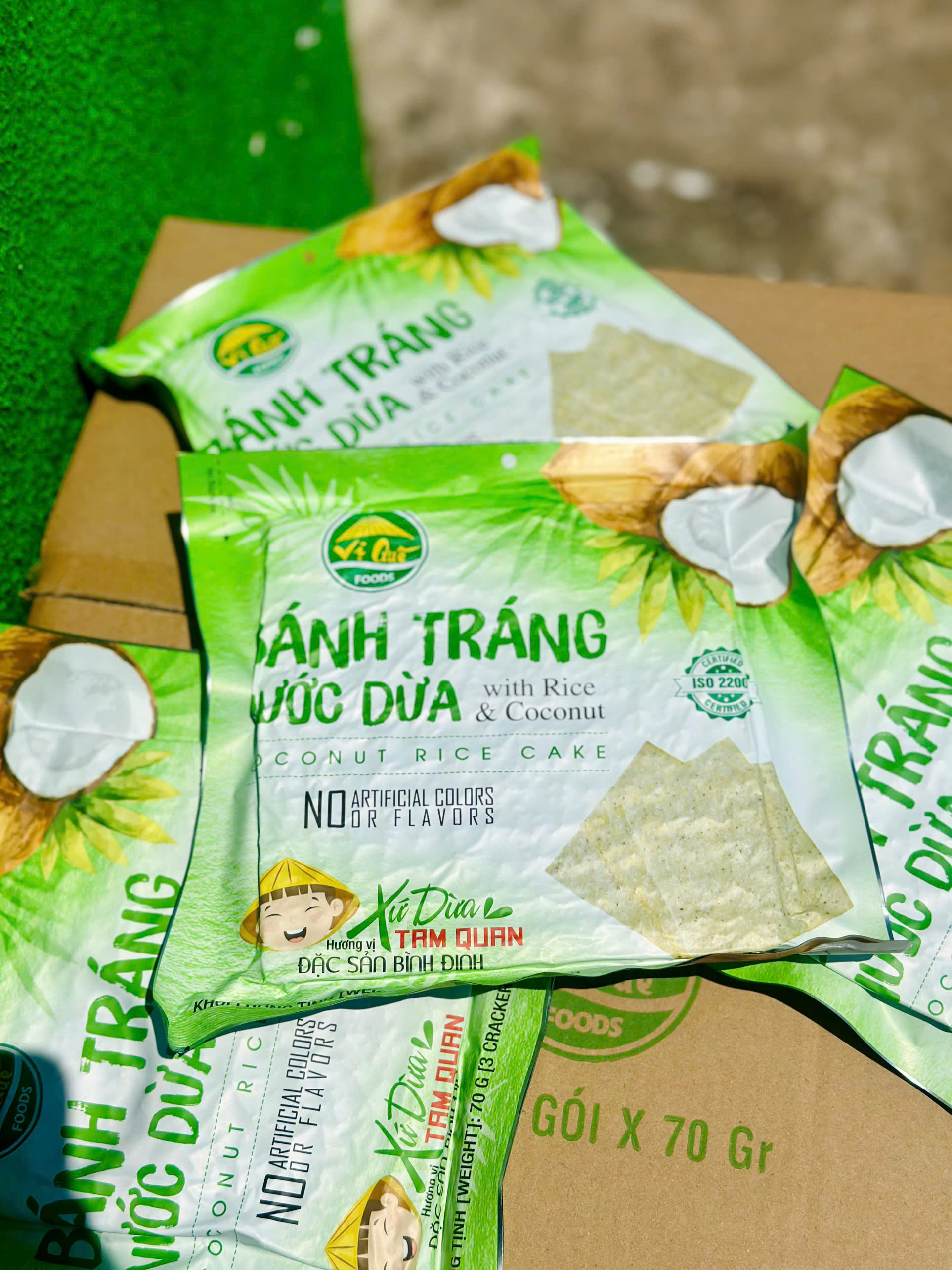 Bánh tráng nước dừa (Vị Quê)
