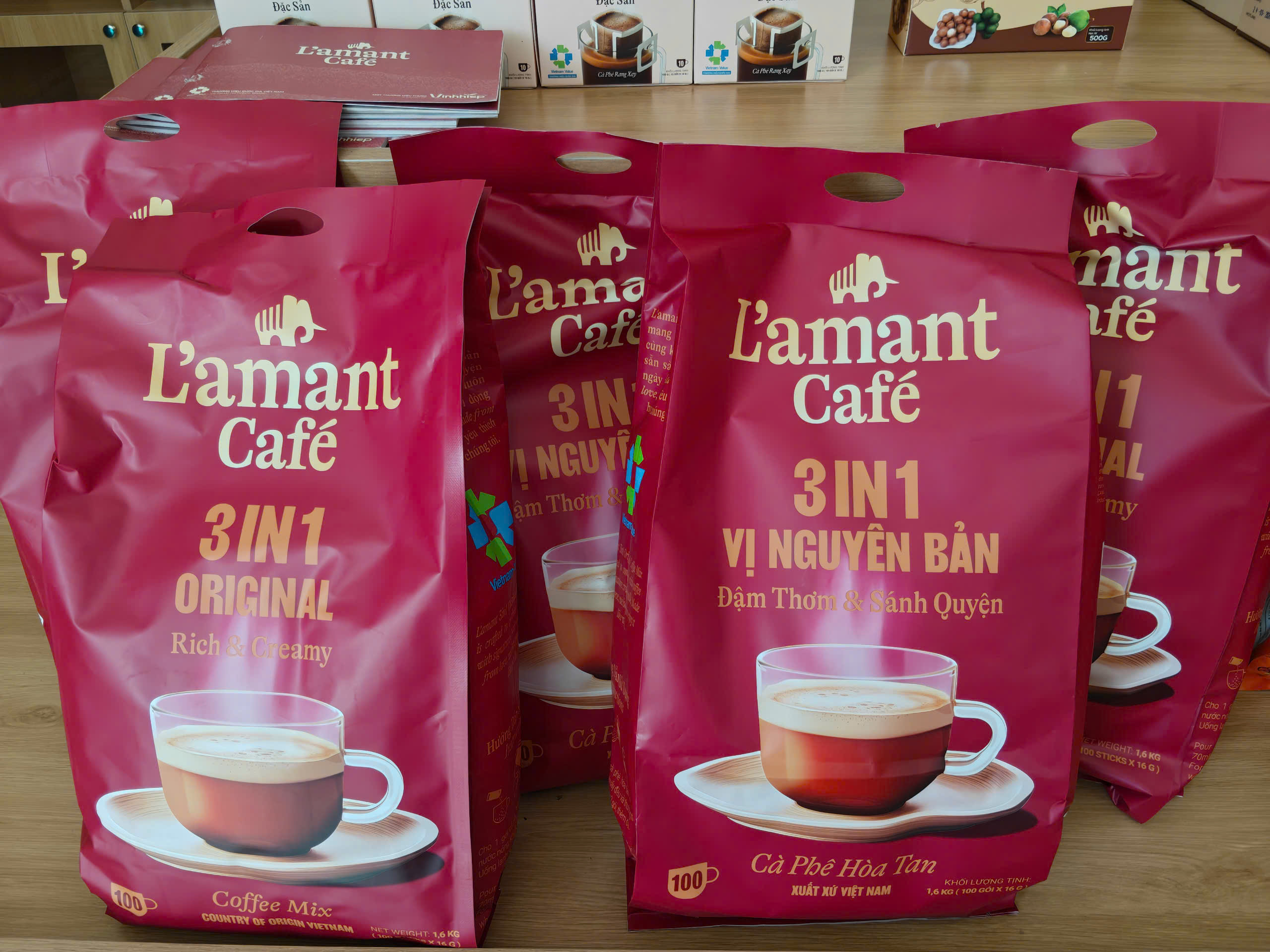 Lamant Cafe vị nguyên bản 3in1 (1,6kg)