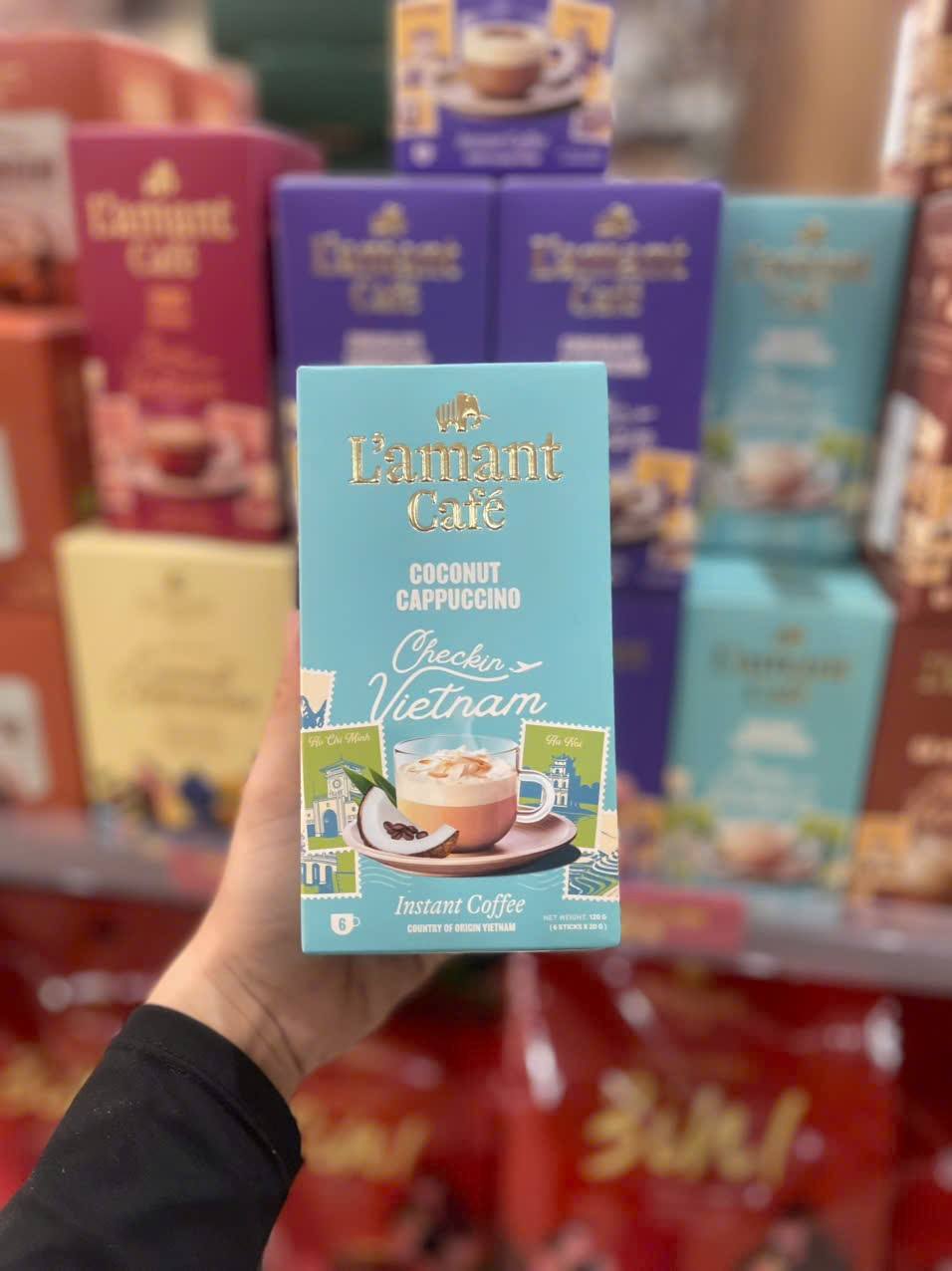 Cà phê Lamant Cappuchino dừa
