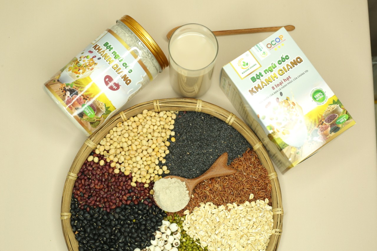 BỘT NGŨ CỐC 8 LOẠI HẠT KHÁNH GIANG