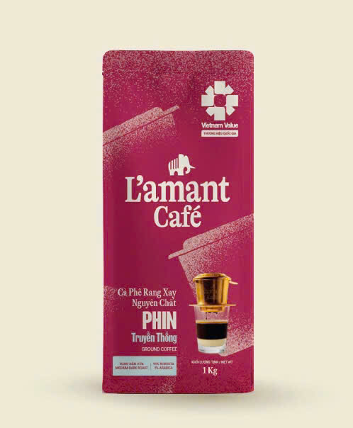 Cà phê Lamant PHIN truyền thống (1KG)