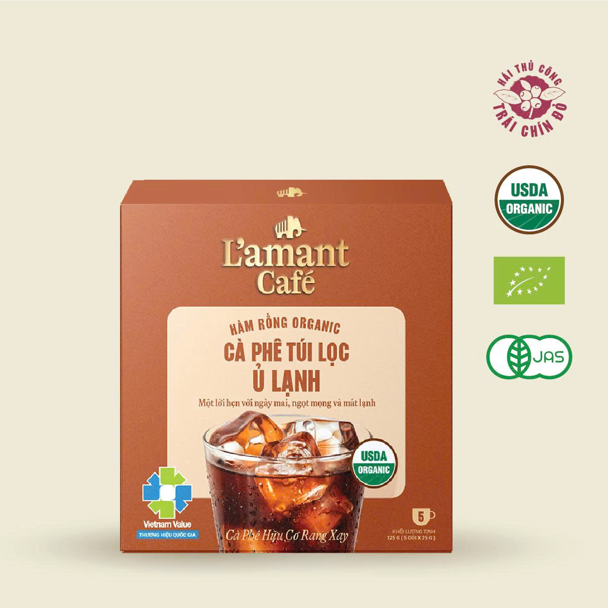 Cà phê ủ lạnh Hàm Rồng Organic – Cold Brew Coffee