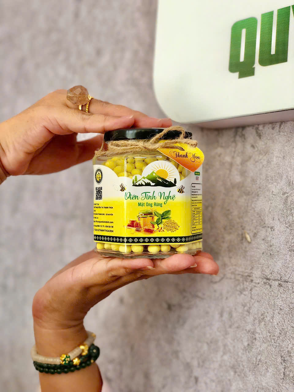 Viên tinh nghệ mật ong 250G